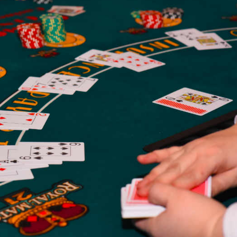 People playing Craps at a Common Cents Casino Party.